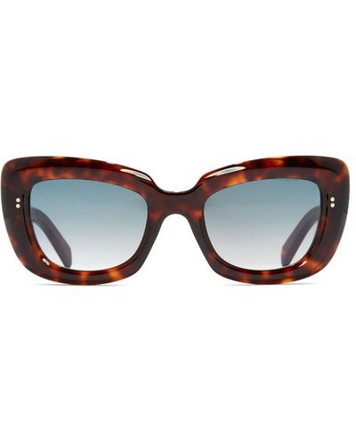 Cutler and Gross Cat-eye Sunglasses - Brown