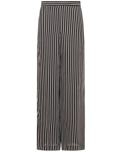 Michael Kors Striped Pants - Gray