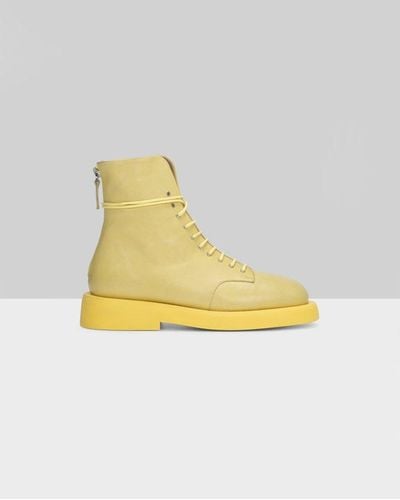 Marsèll Gommello Lace-up Boots - Yellow