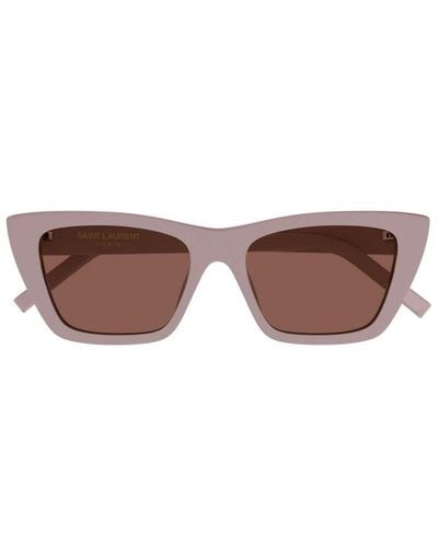 Saint Laurent Sl 276 Mica Cat-eye Sunglasses - Pink