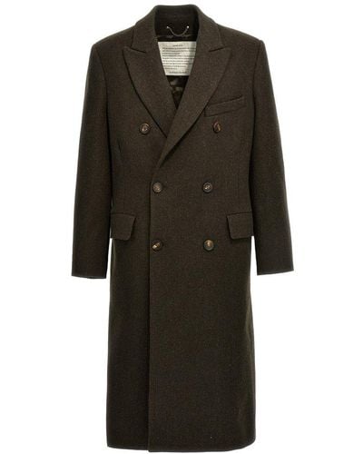 Golden Goose Fred Coats, Trench Coats - Black