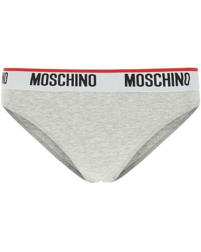 Moschino Two-pack Stretched Briefs - White