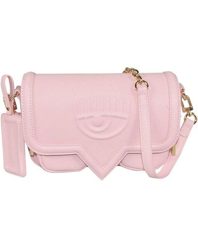 Chiara Ferragni Eyelike Top Handle Bag - Pink