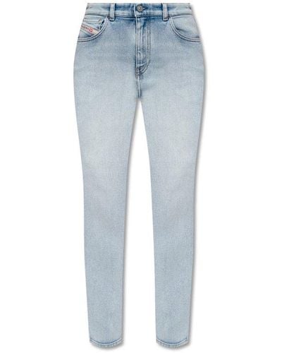 DIESEL 1994 High-rise Fitted Jeans - Blue