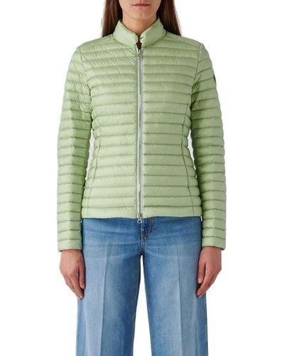 Colmar Quilted Zipped Jacket - Green