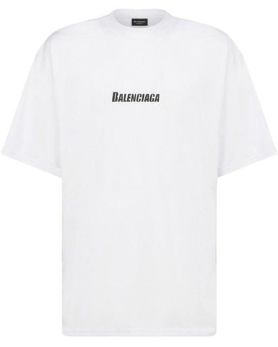 Balenciaga Technical Mesh Swim T-shirt - White