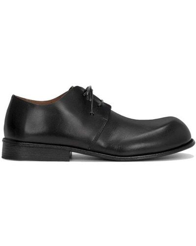 Marsèll Muso Round Toe Lace-up Shoes - Black