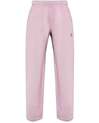 T By Alexander Wang Printed Sweatpants - Pink
