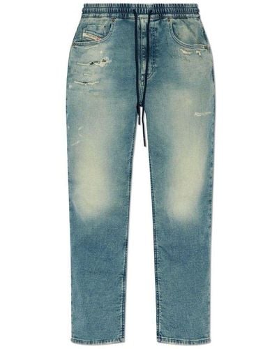 DIESEL 2031 D-krailey Drawstring Jeans - Blue