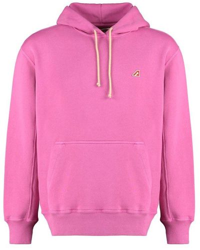 Autry Hooded Sweatshirt - Pink