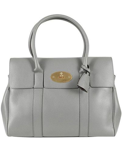 Mulberry Bayswater Small Tote Bag - Gray