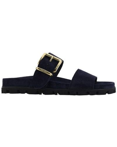 Miu Miu Slip-on Sandals - Black