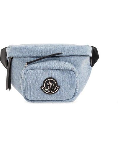 Moncler 'felicie' Denim Belt Bag, - Blue