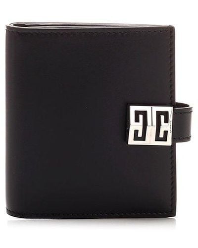 Givenchy 4g Small Bi-fold Wallet - Black