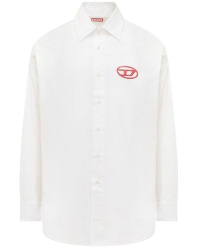 DIESEL ‘S-Dou-Plain’ Shirt - White