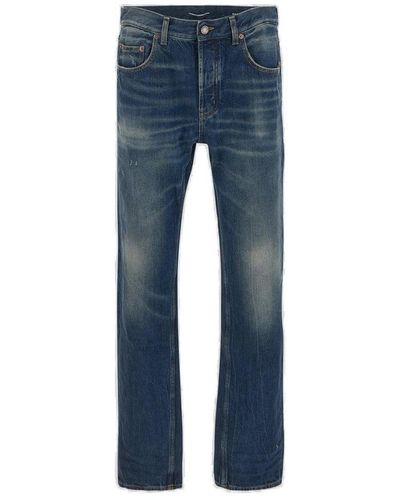 Saint Laurent Baggy Jeans - Blue