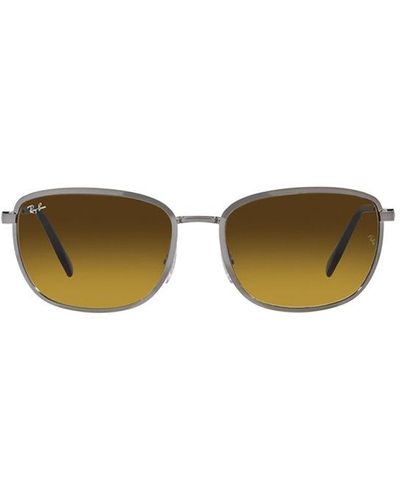 Ray-Ban Chromance Square Frame Sunglasses - Multicolour