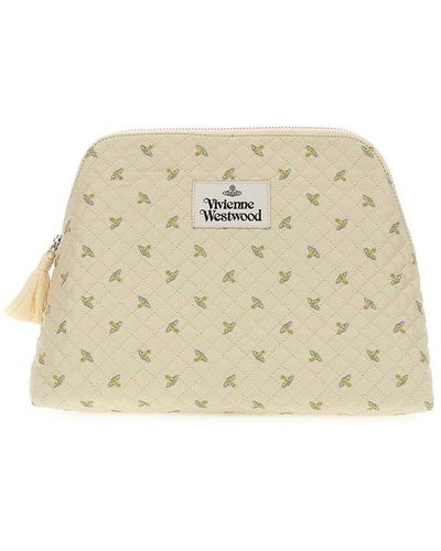 Vivienne Westwood Large Wash Bag - Natural