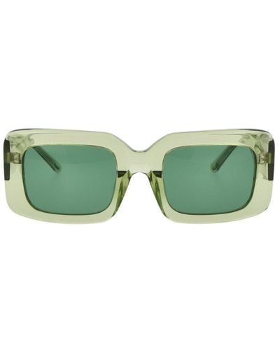 Linda Farrow X The Attico Joria Sunglasses - Green