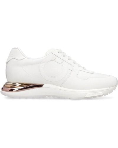 Ferragamo Gancini Sneakers - White