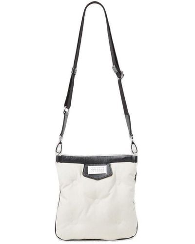 Maison Margiela Glam Slam Sport Flat Pocket Crossbody Bag - White