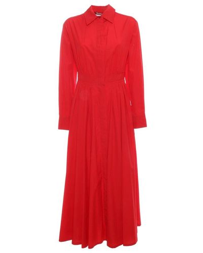 Max Mara Studio Carbone Dress - Red