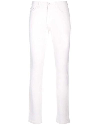 Zegna 5 Pocket Jeans - White