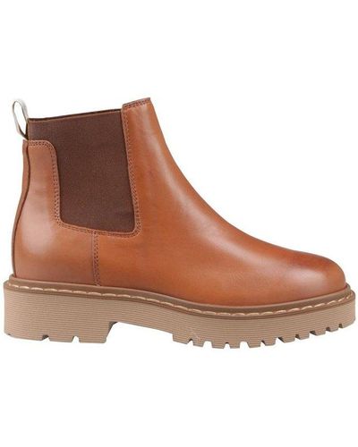 Hogan Slip-on Chelsea Boots - Brown