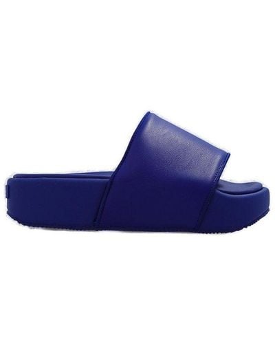 Y-3 Y 3 Platform Slip-on Sandals - Purple