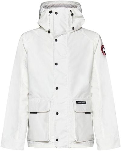 Canada Goose Lockeport Hooded Jacket - White