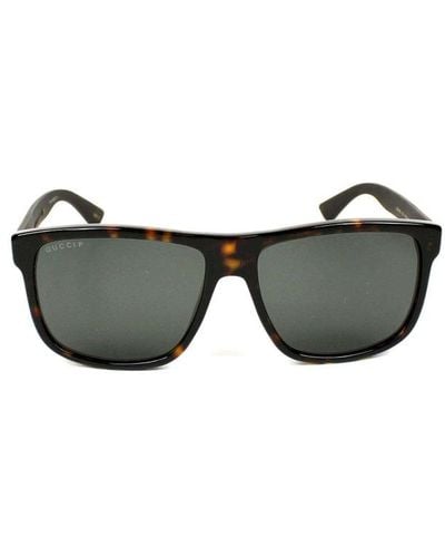 Gucci Square Frame Sunglasses - Multicolour