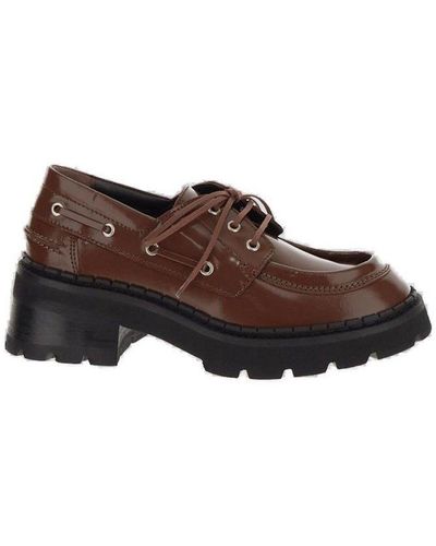 BY FAR Lace-up Shoes - Brown