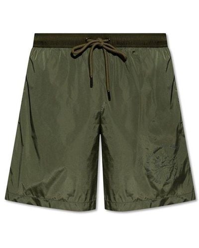 Moncler Drawstring Swimming Shorts - Green
