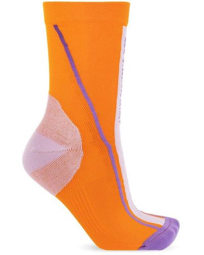adidas By Stella McCartney Socks With Logo - Orange