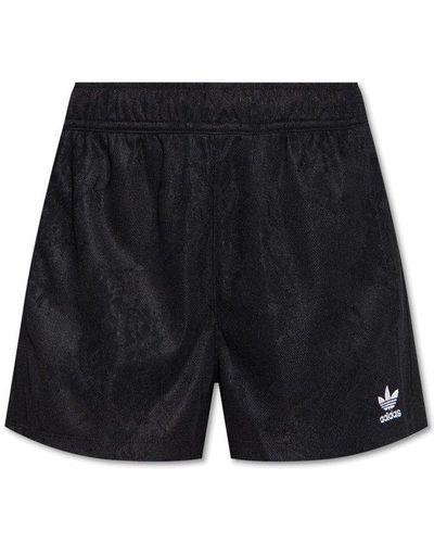 adidas Originals Shorts With Logo - Black