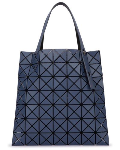 Bao Bao Issey Miyake Geometric-pattern Shopper Bag - Blue