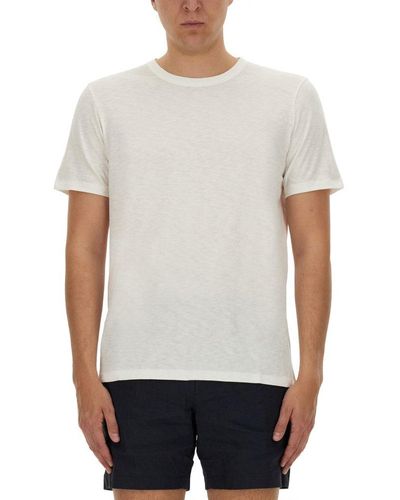 Theory Mélange Crewneck T-shirt - White