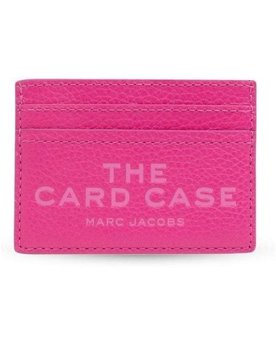 Marc Jacobs The Leather Card Case - Pink
