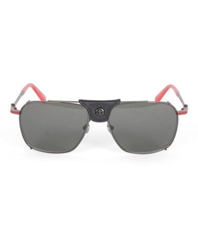 Moncler Gatiion Navigator Frame Sunglasses - Grey