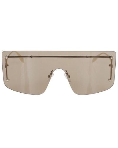 Alexander McQueen Am0412s Sunglasses - Natural