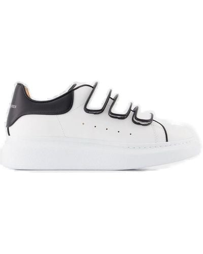Alexander McQueen Larry Velcro Sneakers - White
