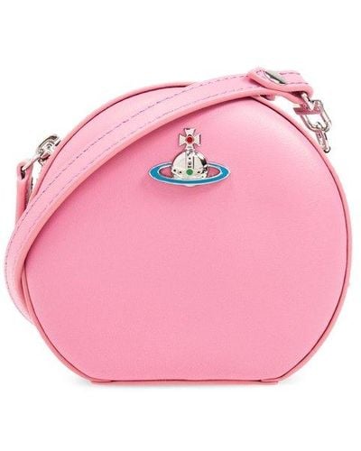 Vivienne Westwood Orb-plaque Mini Crossbody Bag - Pink