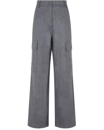 Max Mara Orlanda Cargo Trousers - Grey
