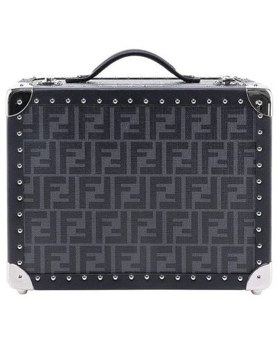 Fendi Small Rigid Suitcase - Black