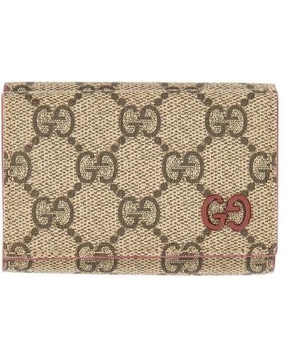 Gucci GG Detailed Mini Wallet - Natural