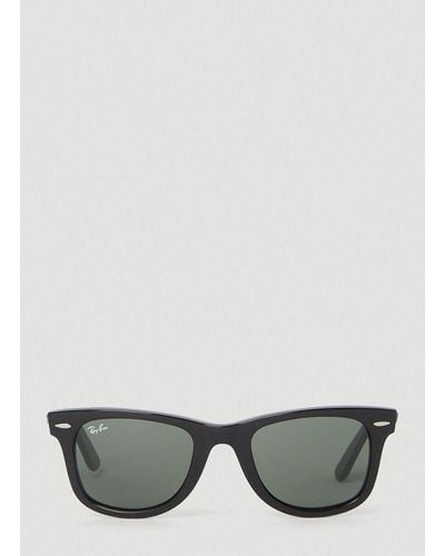 Ray-Ban Wayfarer Square Frame Sunglasses - Grey