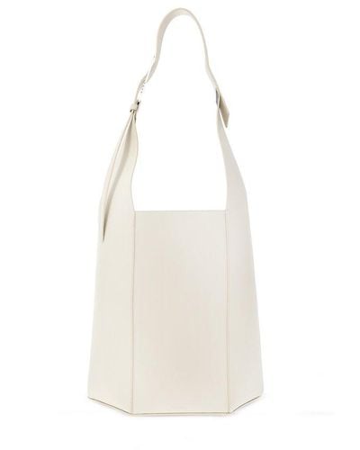 The Attico ‘12Pm’ Shopper Bag - White