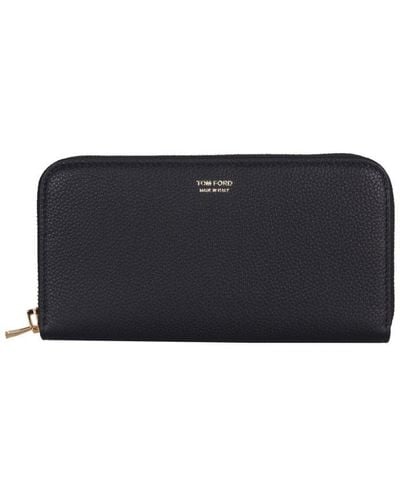 Tom Ford Continental Wallet - Gray