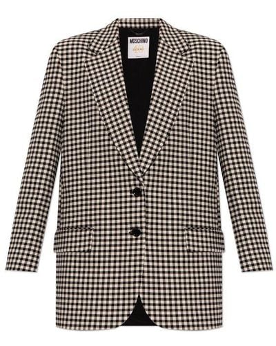 Moschino Blazer From The '40th Anniversary' Collection, - Black