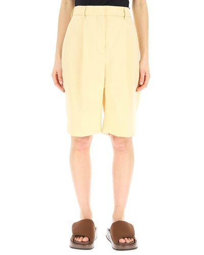 Acne Studios Knee-length Tailored Shorts - Yellow